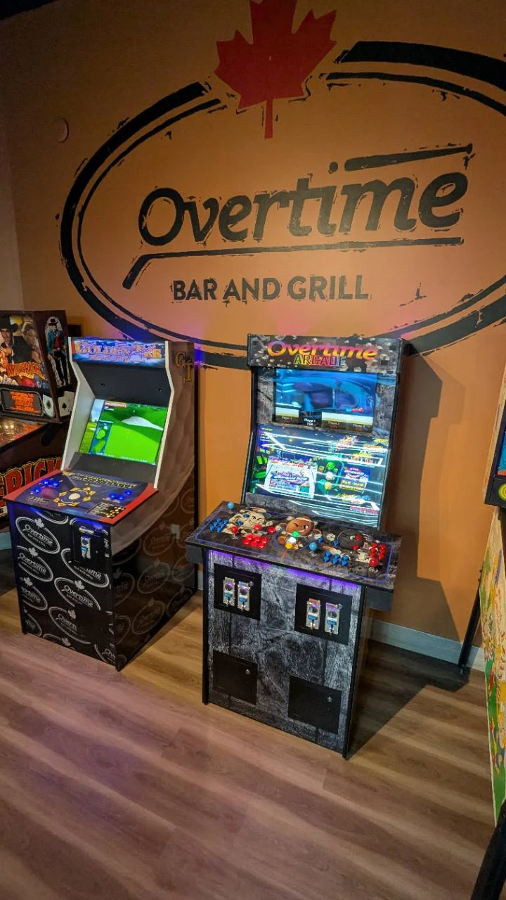 Overtime Golden Tee and commercial arcade machines
