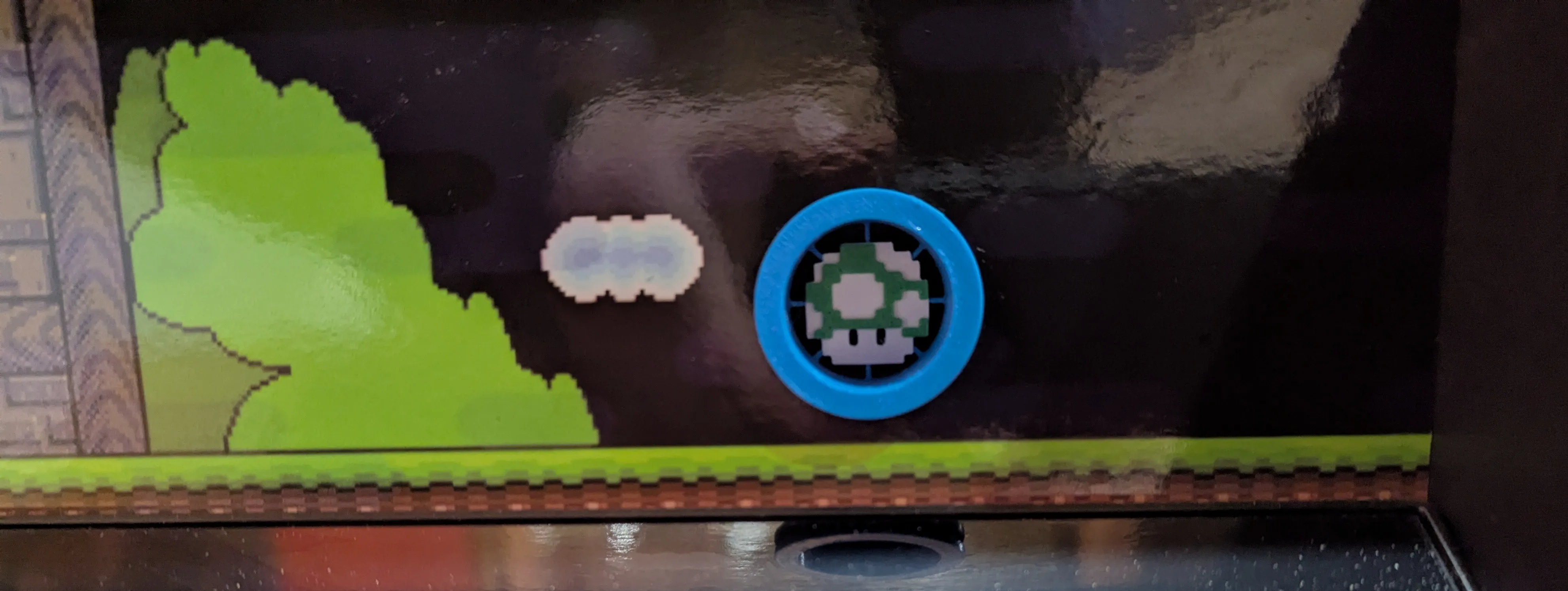 Super Mario World 1up Pipe speaker hole cover