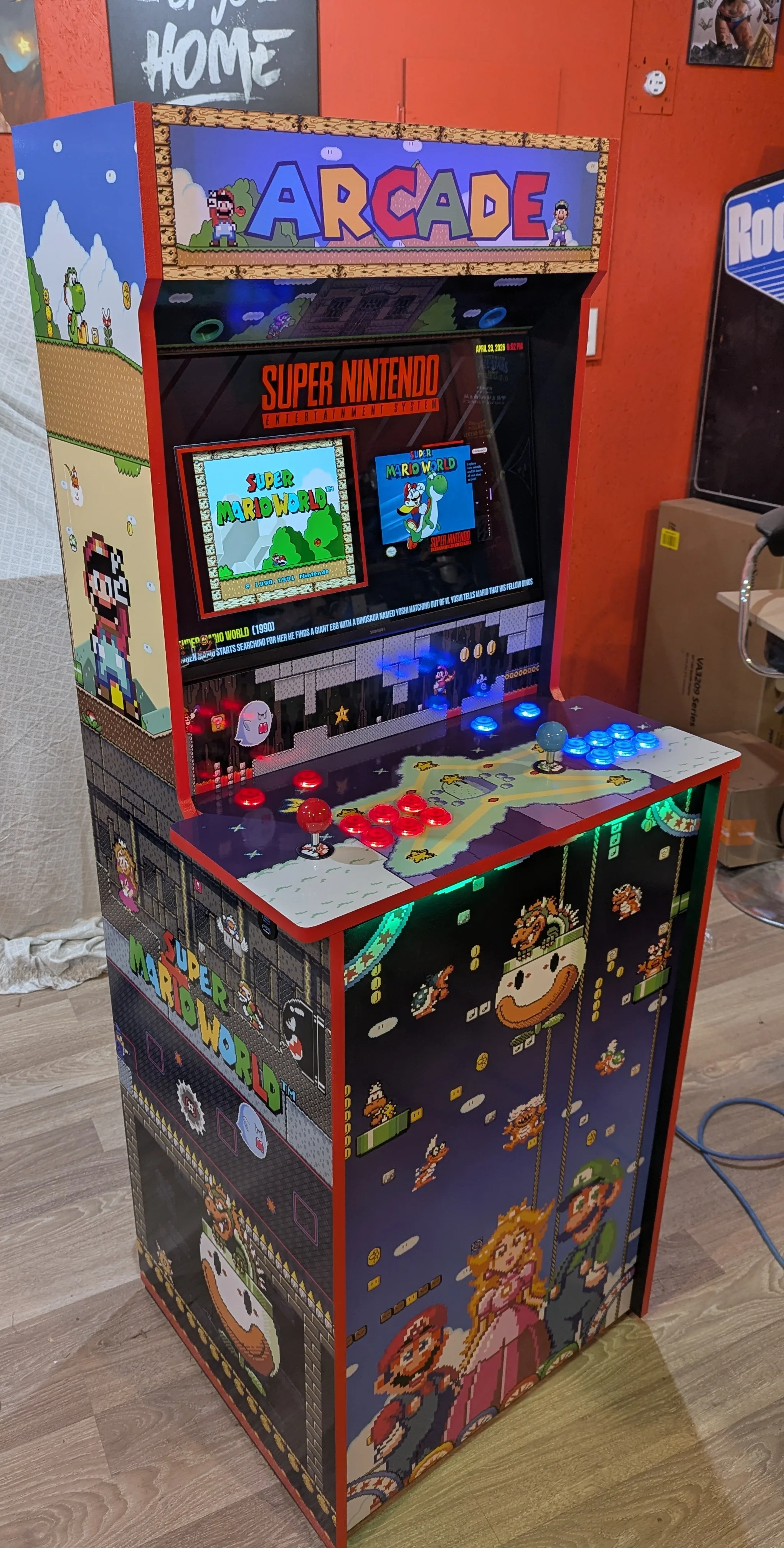 Super Mario World Final testing and touch ups