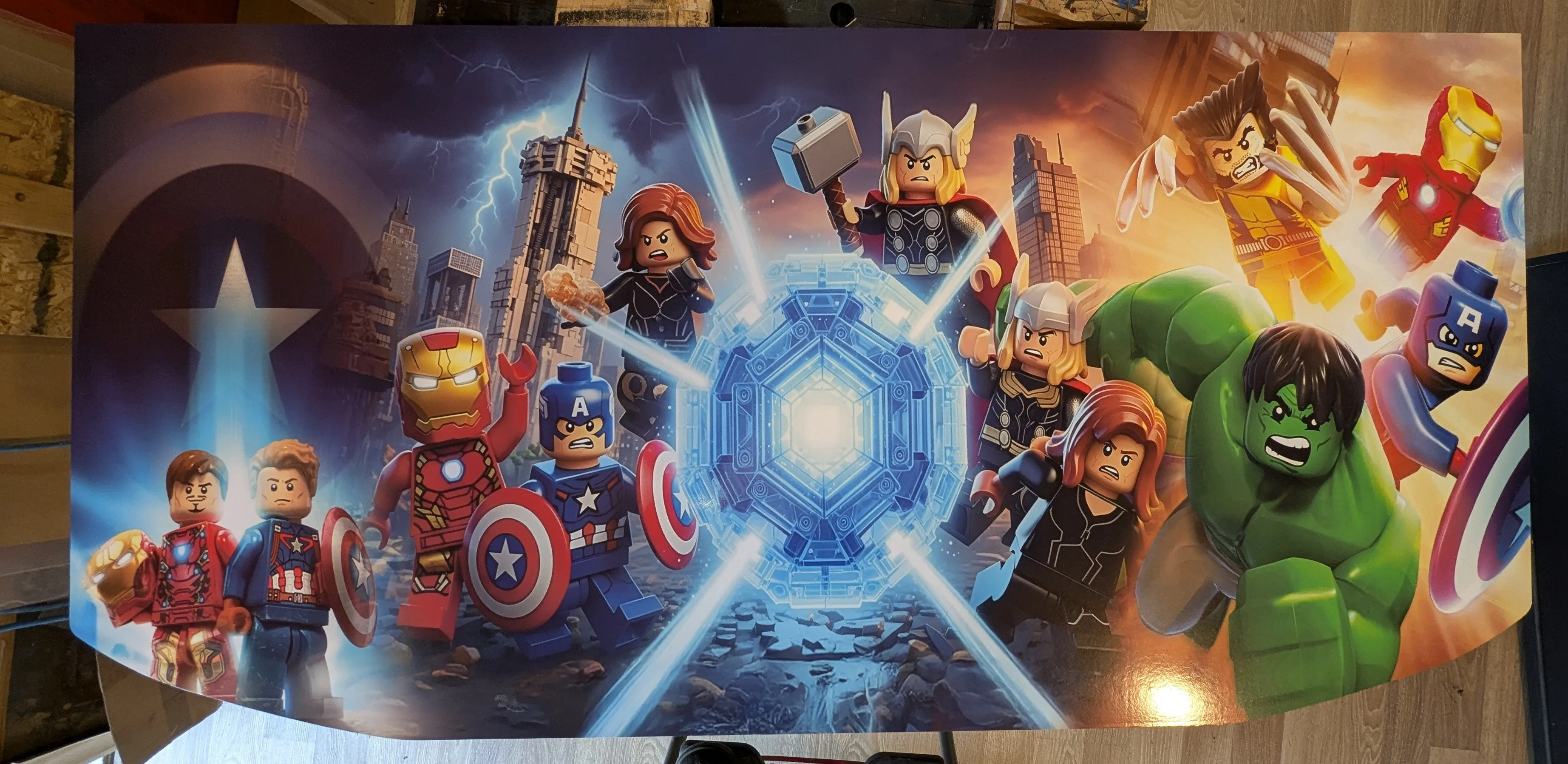 Lego Marvel Avengers Arcade Control Panel
