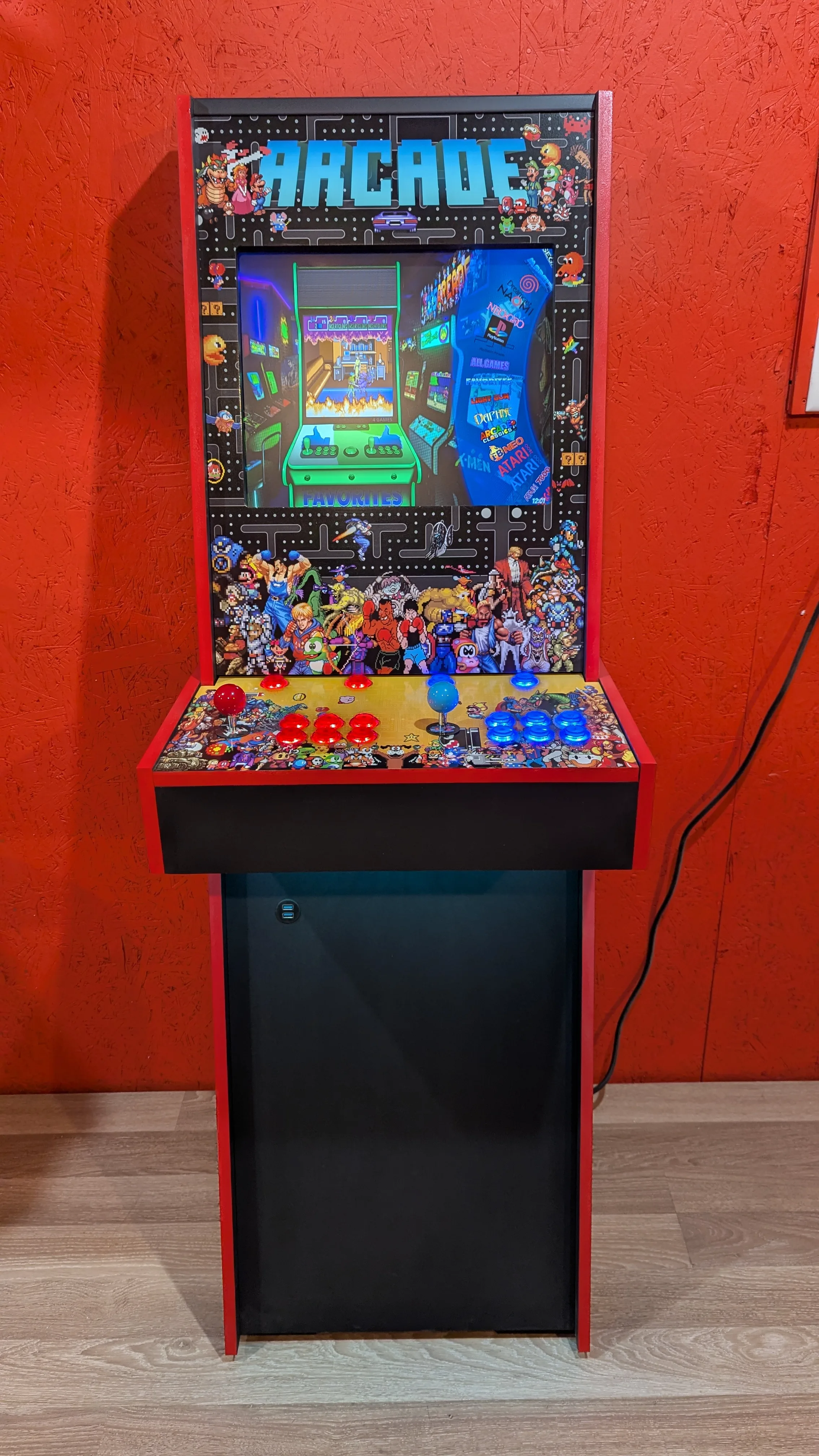 Ready to Ship Pixel Edition 2 Player Arcade Machine