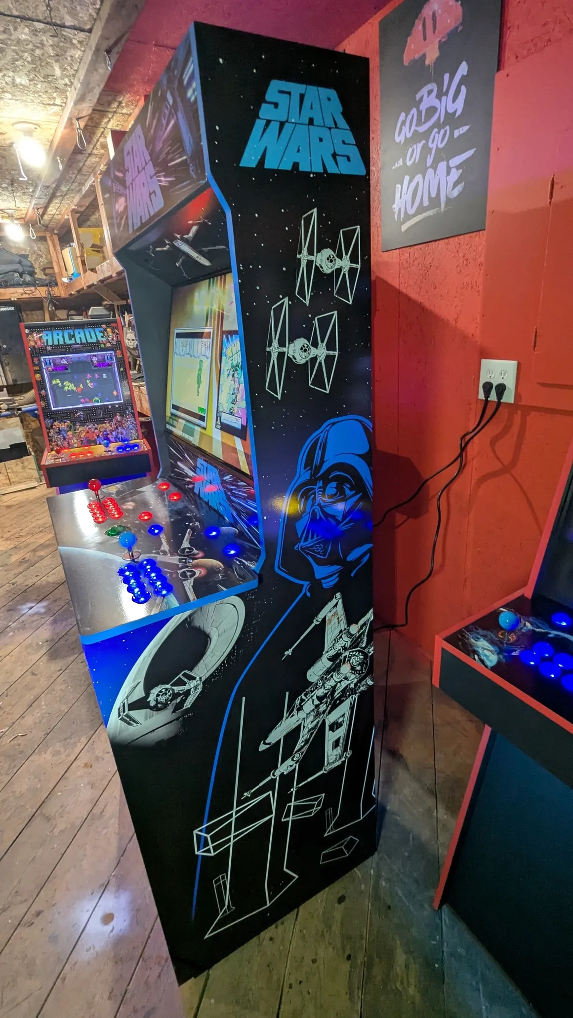 side shot epic star wars